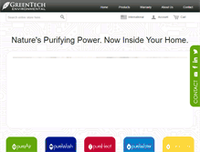 Tablet Screenshot of greentechenv.com